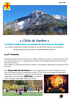 LE BULLETIN echo de durbon janvier 2026