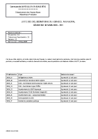 liste des délibérations 20260330